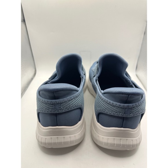 Skechers BOBS Sport‎ Allegiance Slip Ins Womens Blue Memory Foam Sneakers Size 6 - Picture 3 of 8